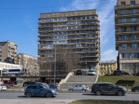 Krasnogvardeisky district,  Bolsheokhtinskiy, house 12. Apartment house