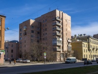 Krasnogvardeisky district,  Bolsheokhtinskiy, house 19. Apartment house