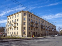 Krasnogvardeisky district,  Bolsheokhtinskiy, house 22 к.1. Apartment house