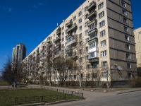 Krasnogvardeisky district, Hasanskaya st, 房屋 6 к.1. 公寓楼