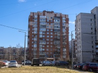 Krasnogvardeisky district, Hasanskaya st, house 12. Apartment house