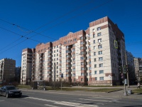 Krasnogvardeisky district, st Hasanskaya, house 22 к.1. Apartment house