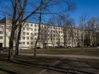 Krasnogvardeisky district, Sredneokhtinskiy , 房屋 1 к.1. 公寓楼