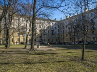 Krasnogvardeisky district, Sredneokhtinskiy , 房屋 2В/17. 公寓楼
