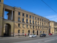 Krasnogvardeisky district,  Sredneokhtinskiy, house 12. Apartment house