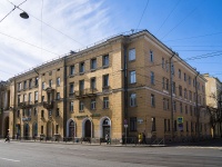Krasnogvardeisky district,  Sredneokhtinskiy, house 14. Apartment house