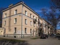 Krasnogvardeisky district,  Sredneokhtinskiy, house 15. Apartment house