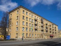 Krasnogvardeisky district,  Sredneokhtinskiy, house 40. Apartment house