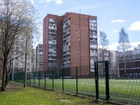 Krasnogvardeisky district, Lenskaya st, house 3 к.1. Apartment house