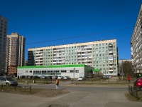Krasnogvardeisky district, Lenskaya st, house 6 к.3. Apartment house