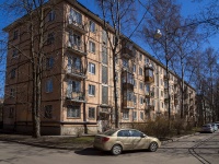 Krasnogvardeisky district, avenue Shaumyan, house 63. Apartment house