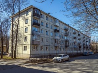 Krasnogvardeisky district, Shaumyan avenue, 房屋 75. 公寓楼
