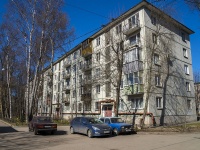 Krasnogvardeisky district, Shaumyan avenue, 房屋 75. 公寓楼