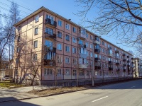 Krasnogvardeisky district, Shaumyan avenue, 房屋 85. 公寓楼