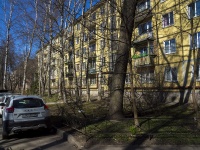 Krasnogvardeisky district, Shaumyan avenue, 房屋 87. 公寓楼