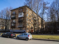 Krasnogvardeisky district, Kryukov st, house 11. Apartment house