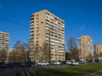 Krasnogvardeisky district, Aprelskaya st, house 2. Apartment house