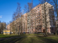 Krasnogvardeisky district, Aprelskaya st, 房屋 6 к.1. 公寓楼