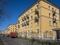 Krasnogvardeisky district, Aleksandr Ulyanov st, house 10. Apartment house