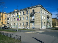 Krasnogvardeisky district, Aleksandr Ulyanov st, house 12. Apartment house
