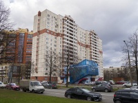 Krasnogvardeisky district, Stasovoj st, 房屋 1. 公寓楼
