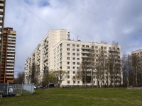 Krasnogvardeisky district, Stasovoj st, house 2. Apartment house