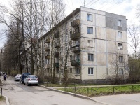 Krasnogvardeisky district, Stasovoj st, house 5. Apartment house