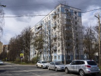 Krasnogvardeisky district, Stasovoj st, 房屋 8. 公寓楼