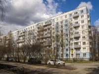 Krasnogvardeisky district, st Stasovoj, house 8. Apartment house