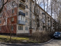 Krasnogvardeisky district, Stasovoj st, 房屋 9. 公寓楼