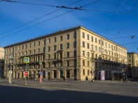 Krasnogvardeisky district,  Zanevskiy, house 9/8. Apartment house