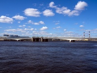 Krasnogvardeisky district, bridge Александра НевскогоZanevskiy , bridge Александра Невского