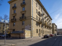 Krasnogvardeisky district, Kontorskaya st, house 18. Apartment house