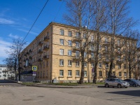 Krasnogvardeisky district, Pugachyova (bolshaya ohta) st, 房屋 9. 公寓楼