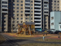 Krasnogvardeisky district, Osipenko st, 房屋 5 к.1. 公寓楼