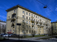 Krasnogvardeisky district, st Sinyavinskaya, house 6. Apartment house