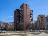 Krasnogvardeisky district, Nastavnikov avenue, 房屋 5 к.1. 公寓楼