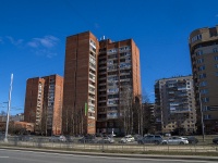 Krasnogvardeisky district, Nastavnikov avenue, 房屋 5 к.1. 公寓楼