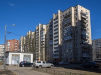 Krasnogvardeisky district, Nastavnikov avenue, 房屋 10. 公寓楼