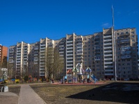 Krasnogvardeisky district, Nastavnikov avenue, 房屋 10. 公寓楼
