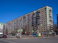 Krasnogvardeisky district, Nastavnikov avenue, 房屋 11 к.1. 公寓楼