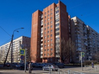 Krasnogvardeisky district, Nastavnikov avenue, 房屋 12. 公寓楼