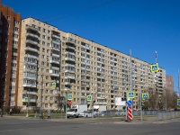 Krasnogvardeisky district, avenue Nastavnikov, house 14 к.1. Apartment house