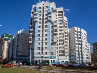 Krasnogvardeisky district, Nastavnikov avenue, 房屋 15 к.1. 公寓楼