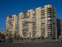 Krasnogvardeisky district, avenue Nastavnikov, house 21. Apartment house