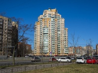 Krasnogvardeisky district, avenue Nastavnikov, house 34. Apartment house