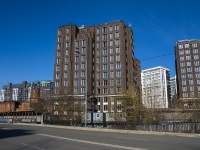 Krasnogvardeisky district, Magnitogorskaya st, 房屋 11 ЛИТ В СТР 1. 公寓楼