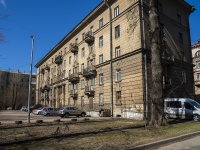 Krasnogvardeisky district, st Stahanovtcev, house 4. Apartment house