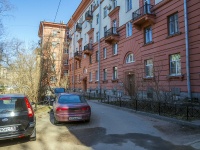 Krasnogvardeisky district, Stahanovtcev st, house 10 к.1 . Apartment house