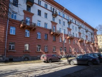 Krasnogvardeisky district, Stahanovtcev st, house 10 к.1 . Apartment house